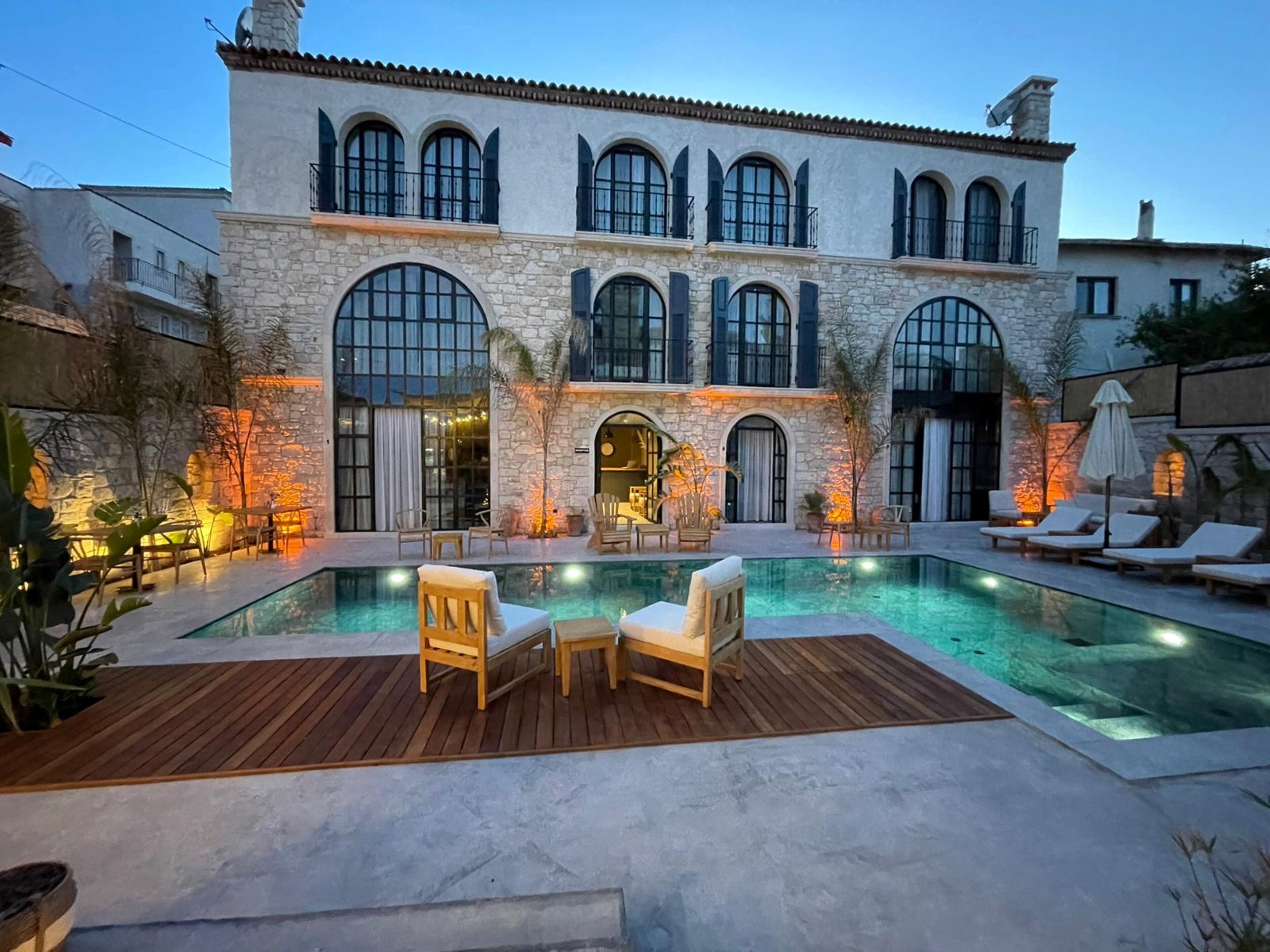 Fassade der Unterkunft