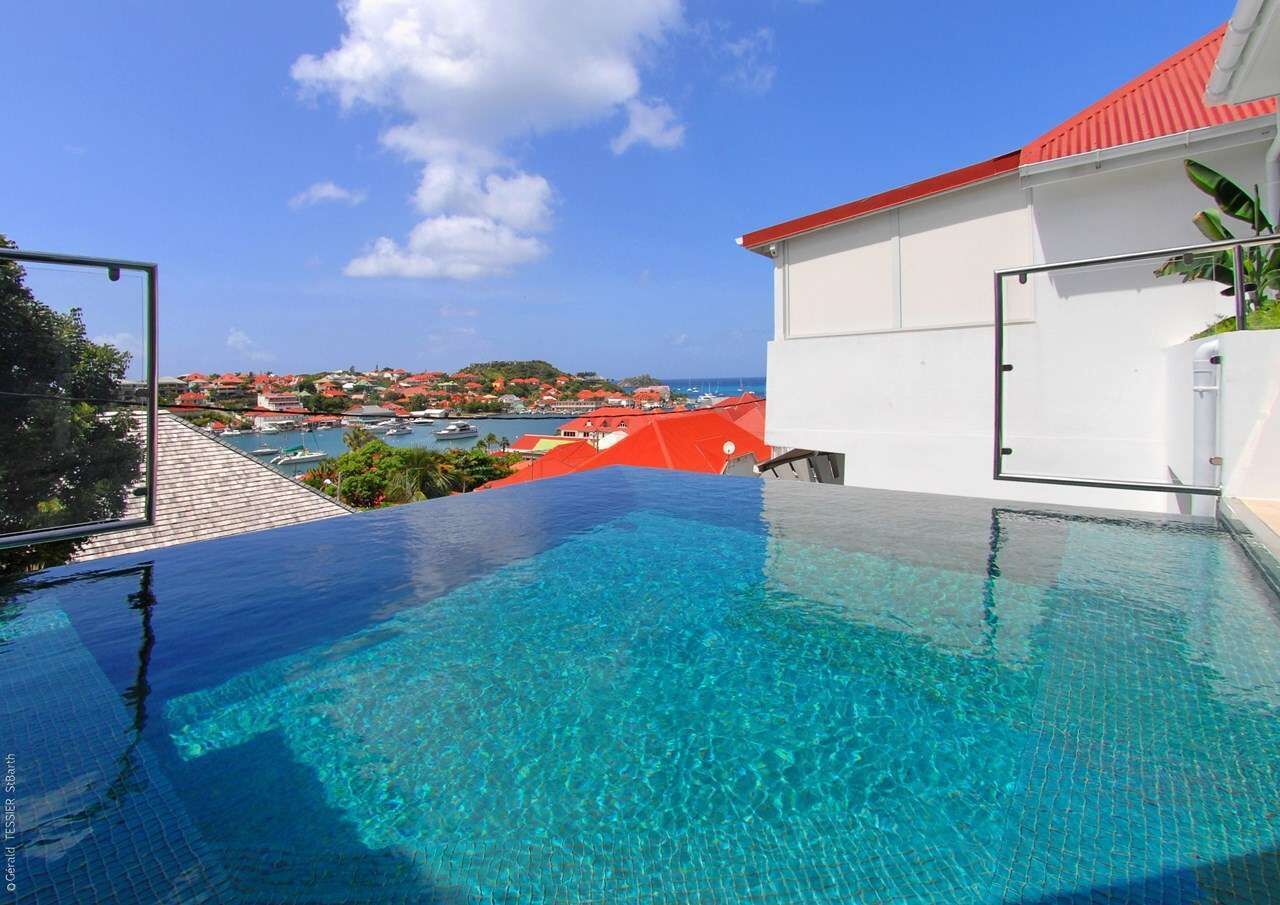 Villa Pool at WV ROS, Gustavia, St. Barthelemy