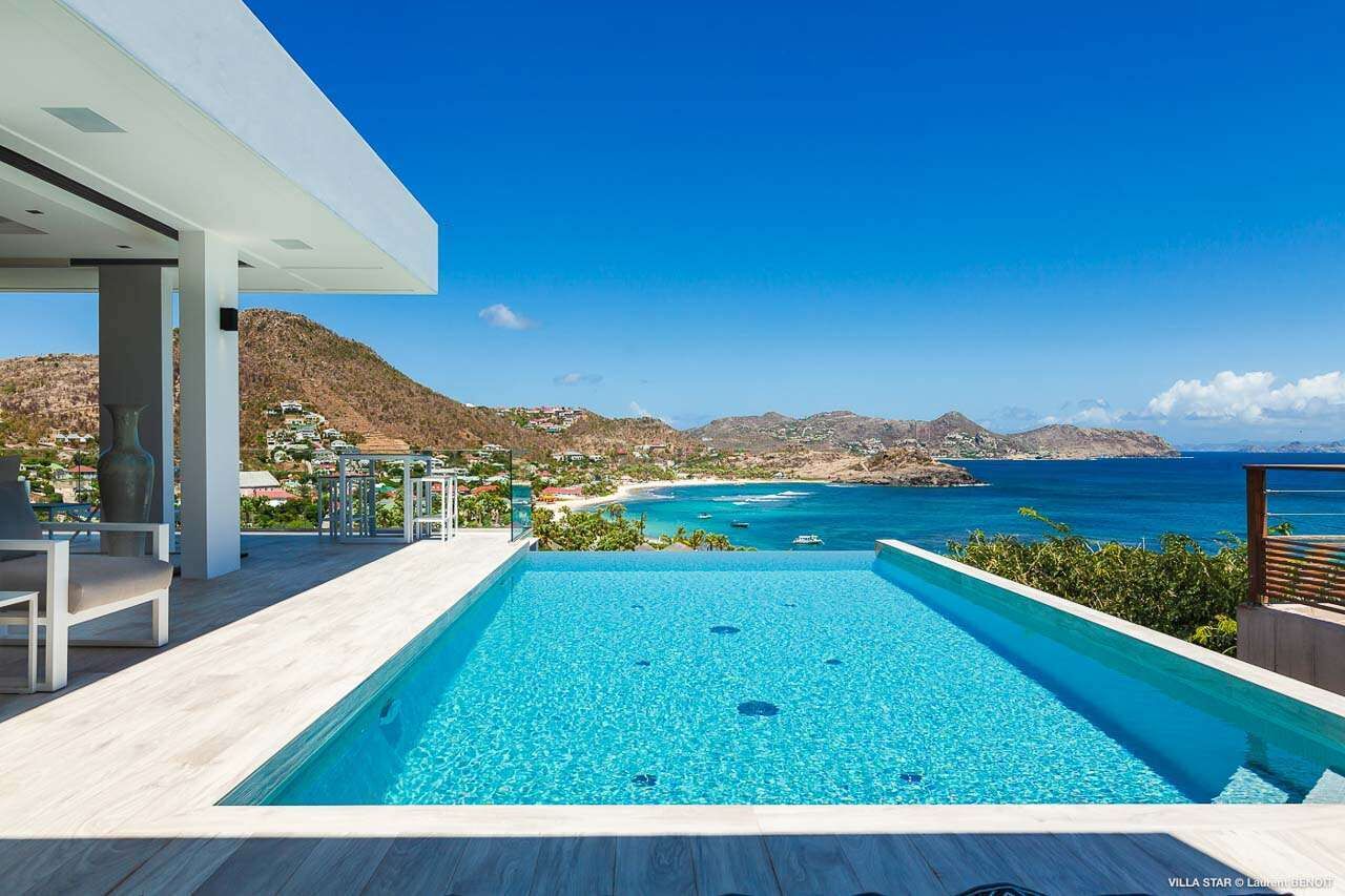 Villa Pool at WV TAR, Camaruche, St. Barthelemy