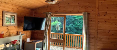 Cabin | Khu phòng khách | Lò sưởi