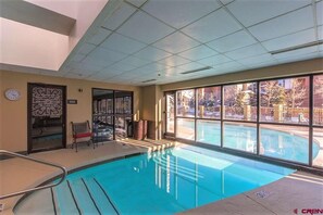 Indoor pool, outdoor pool