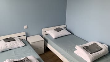 2 chambres, Wi-Fi gratuit, draps fournis