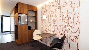 Habitació doble Comfort, no fumadors, frigorífic | 1 dormitori, roba de llit d'alta qualitat i minibar gratuït