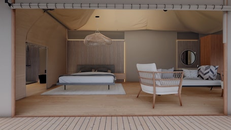 1 bedroom, free WiFi. Luxury Tent inside Serengeti National Park