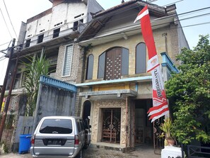 Fassade der Unterkunft