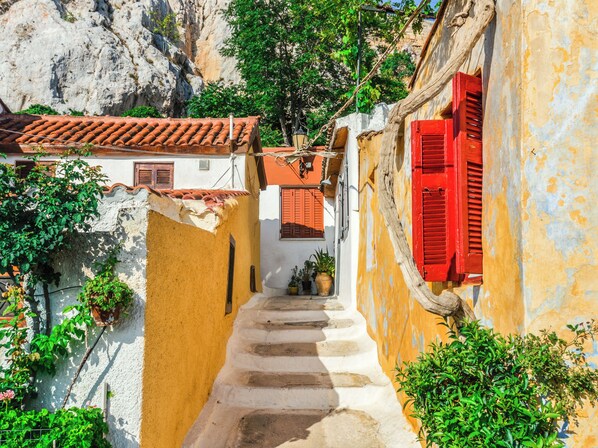 Studio, Balcony | Property grounds - Standard Studio Apartment (Athens)