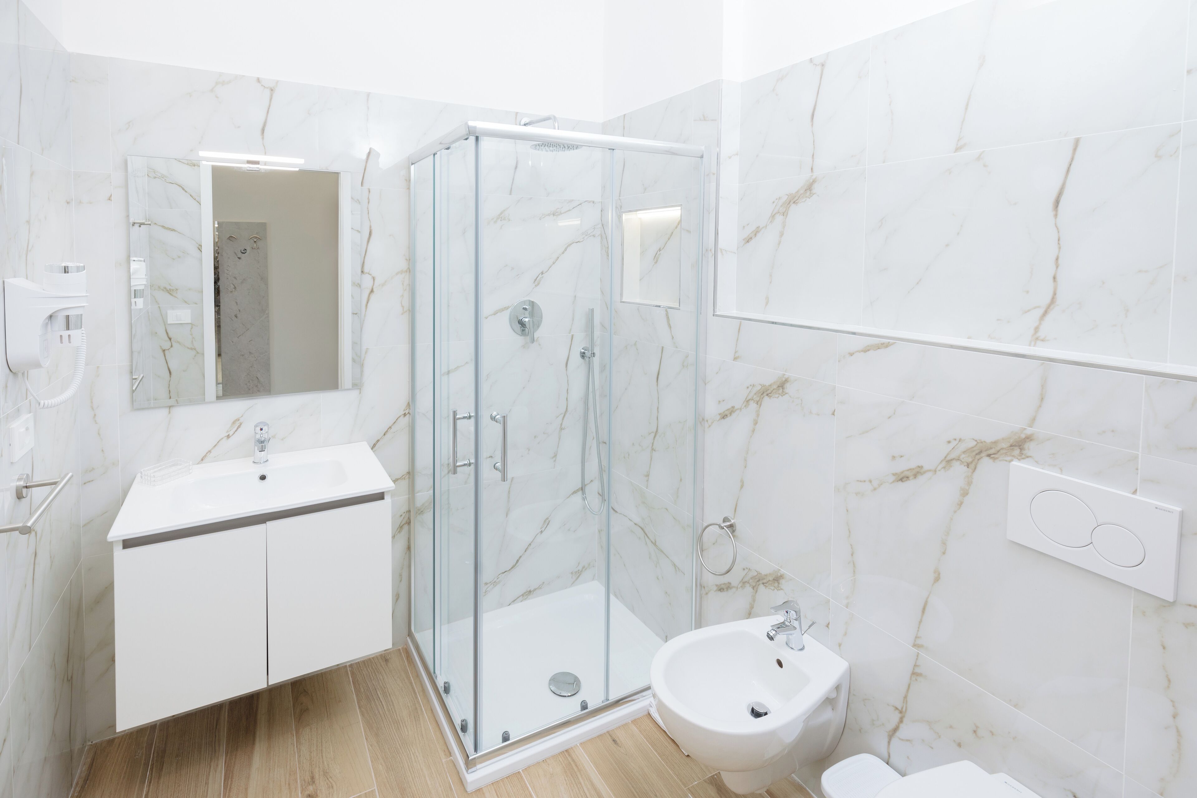 Deluxe-Doppelzimmer, 1 Schlafzimmer | Badezimmer