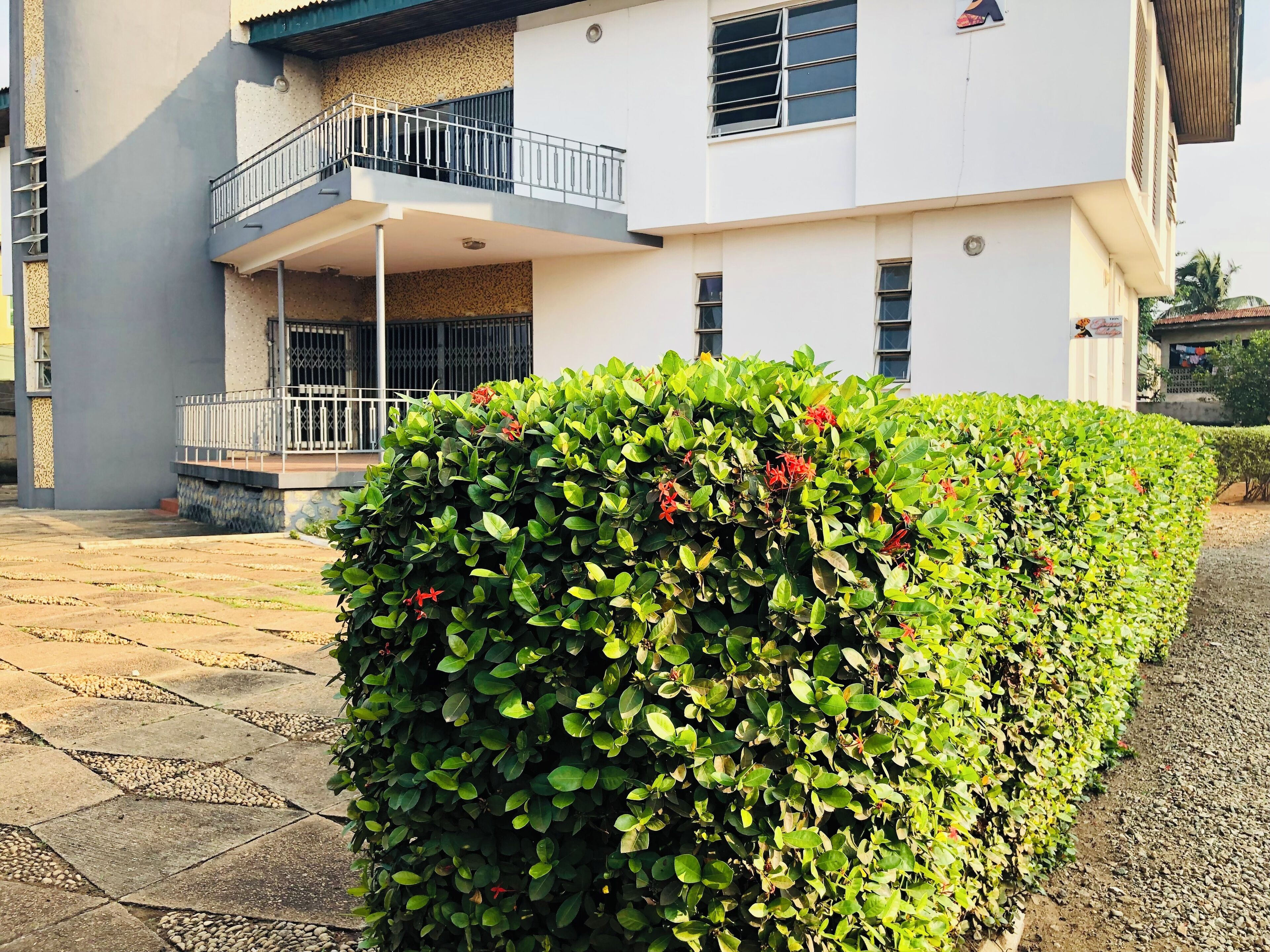 Façade de l’hébergement