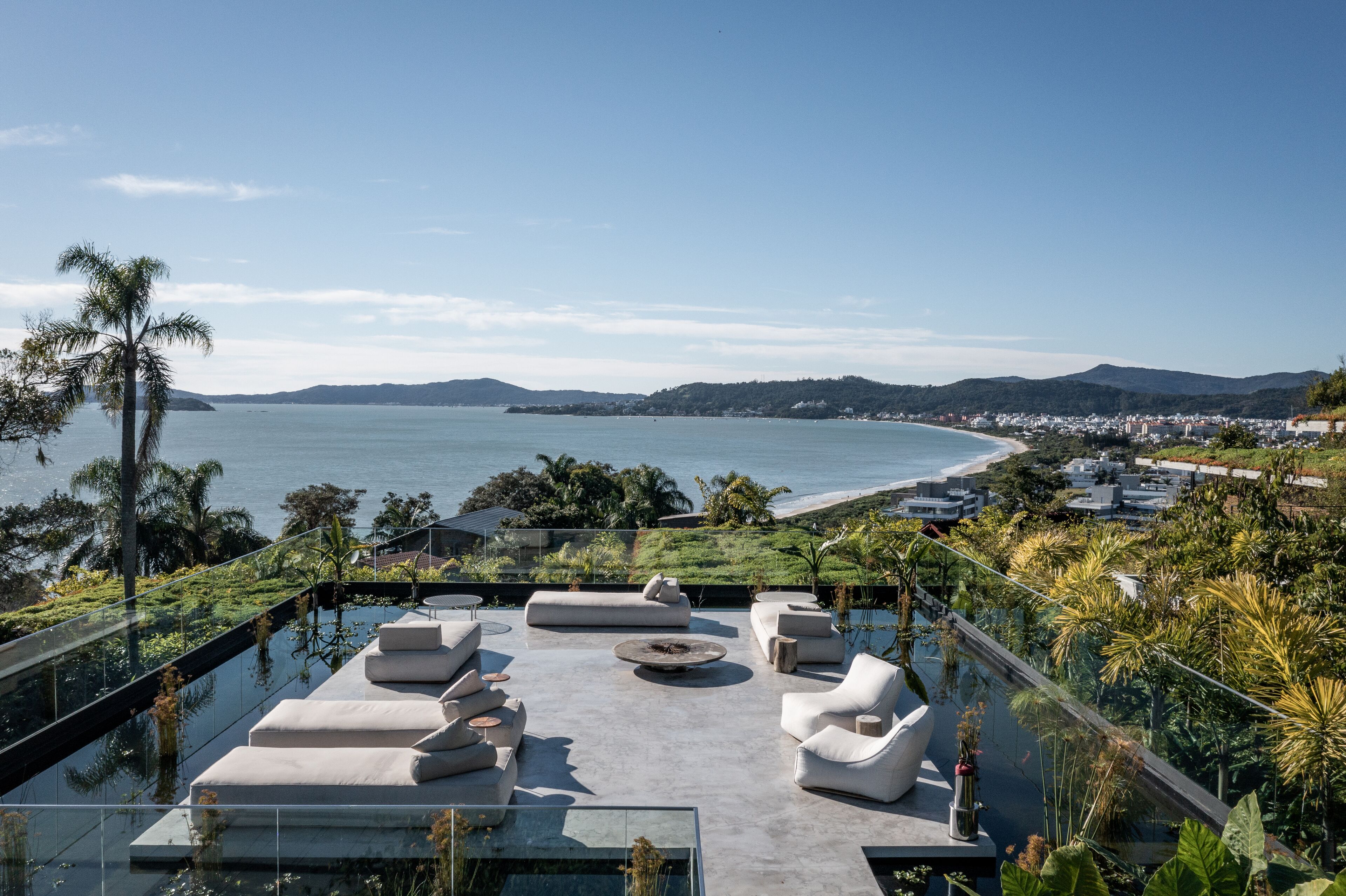 On the beach, white sand, beach umbrellas, beach towels