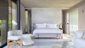 Fuso Bungalow - with Private Pool | 1 多间卧室、埃及棉床单、高档床上用品、加厚床垫