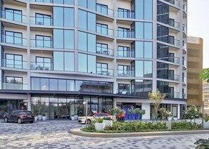 Fassade der Unterkunft