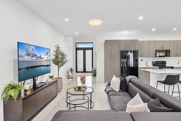 Smart TV de 50 pulgadas con canales digitales, Netflix y Hulu