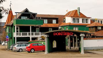 Fassade der Unterkunft