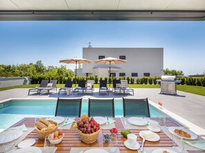 Piscine chauffée