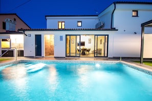 Piscine chauffée