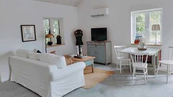 Smart-tv och böcker