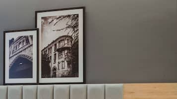 Suite, terraza | 1 dormitorio, caja fuerte, sistema de insonorización y wifi gratis