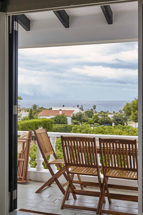 Superior Apartment, Sea View | Terrace/patio