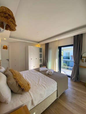 Egyptian cotton sheets, premium bedding, individually decorated - Marla Suite Hotel (Fethiye)