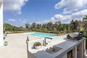 Terrace/patio - Handsome Country Villa With Private Pool:your Dream Getaway! (Oria)