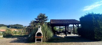 Luxury farmhouse Casa Albarossa with pool and view of Monferrato hills