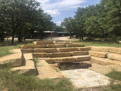 3 Tiny Town Romantic tiny home Animals Fire Pit
