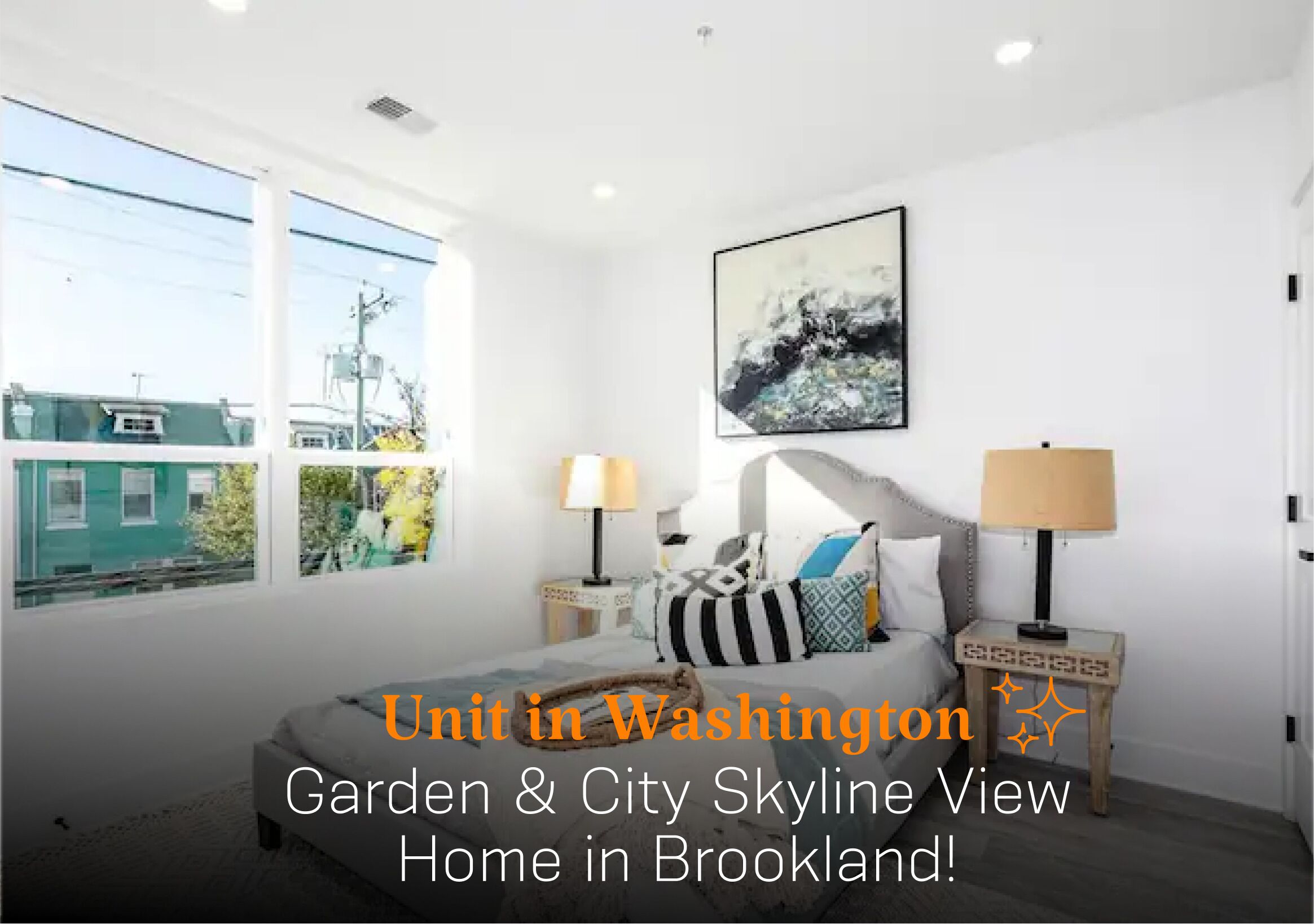 Immaculate new entire unit w W/D