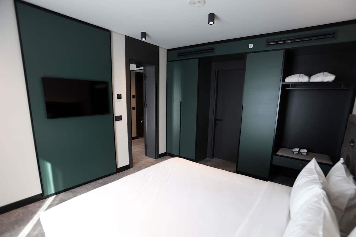 Suite | In-room safe, soundproofing, free WiFi, bed sheets