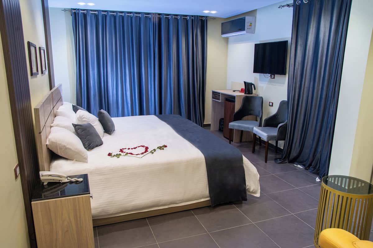 1 Schlafzimmer, kostenlose Minibar, kostenloses WLAN, Bettwäsche