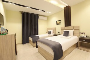 迷你吧贈品、免費 Wi-Fi、床單