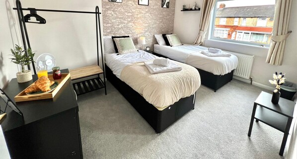 บ้านพัก | 2 ห้องนอน, Wi-Fi ฟรี, ผ้าปูที่นอน