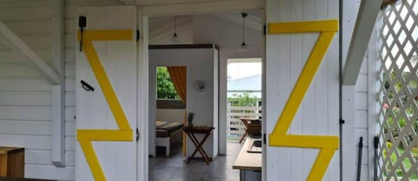 Enceinte de l’hébergement