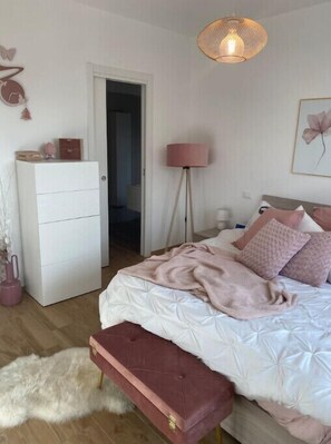 1 slaapkamer, een bureau, gratis wifi