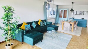 Living room - Large 3bedrooms in belair TerraceParking (Luxembourg City)