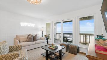 Condo | Living area | 50-inch Smart TV with digital channels, Netflix, Hulu