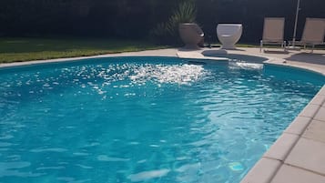 Indoor pool, seasonal outdoor pool