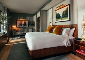 Ropa de cama hipoalergénica y minibar 