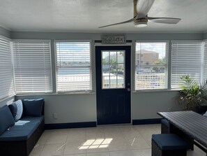 Interior - Directly Across from the Beach.
Waterfront Intercoastal Dock Available (Redington Shores)