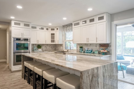 Private kitchen. Beautiful Water Front home in Port St Lucie FL