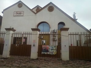 Façade de l’hébergement