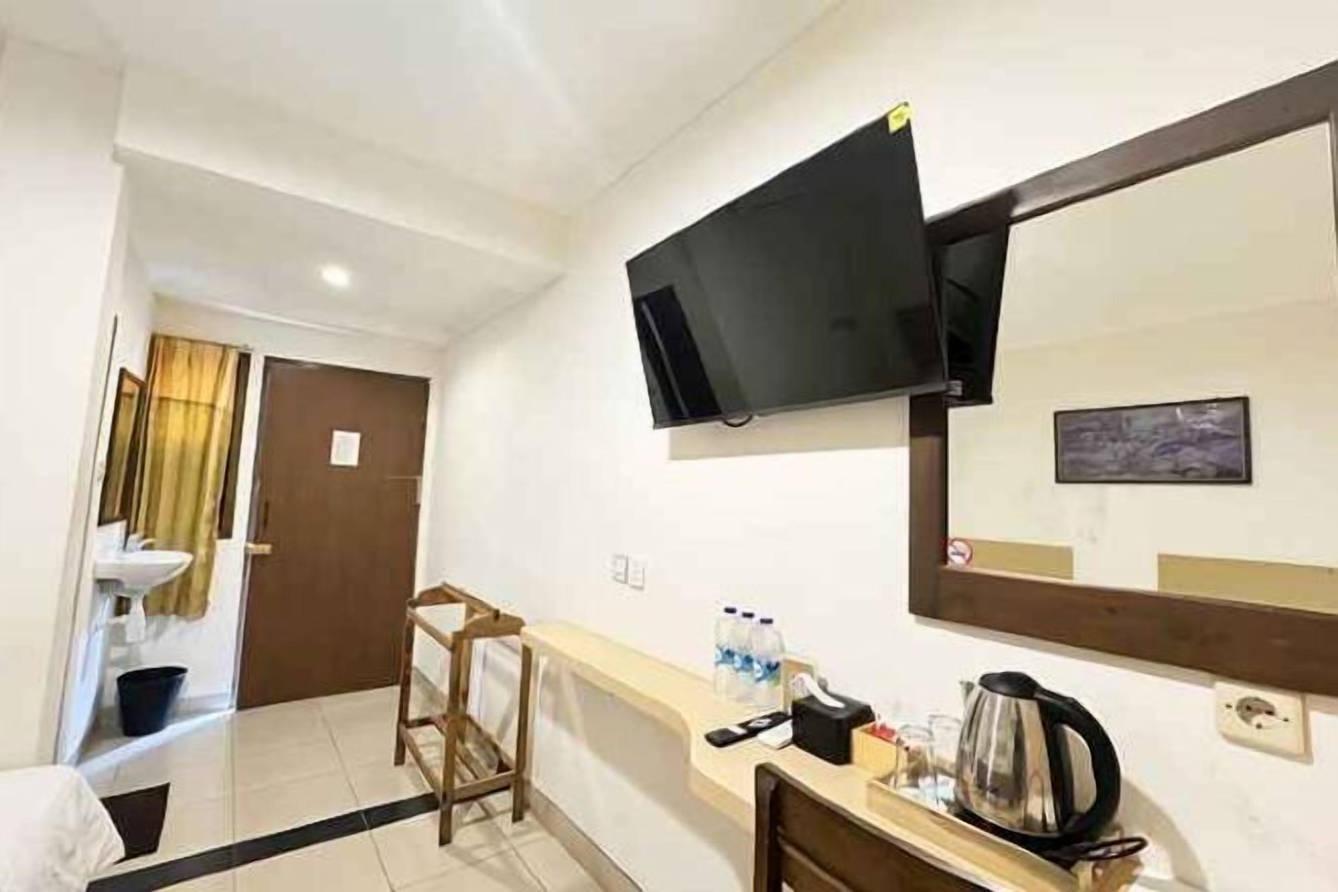 Skrivbord, gratis wi-fi och sängkläder