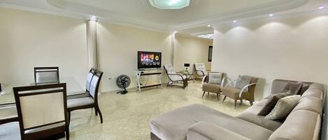 Basic Apartment | Living area | TV