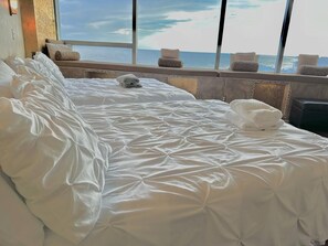 WiFi, bed sheets -  Atlantic City’s spectacular beachfront direct ocean view from the 27th floor.  (Atlantic City)