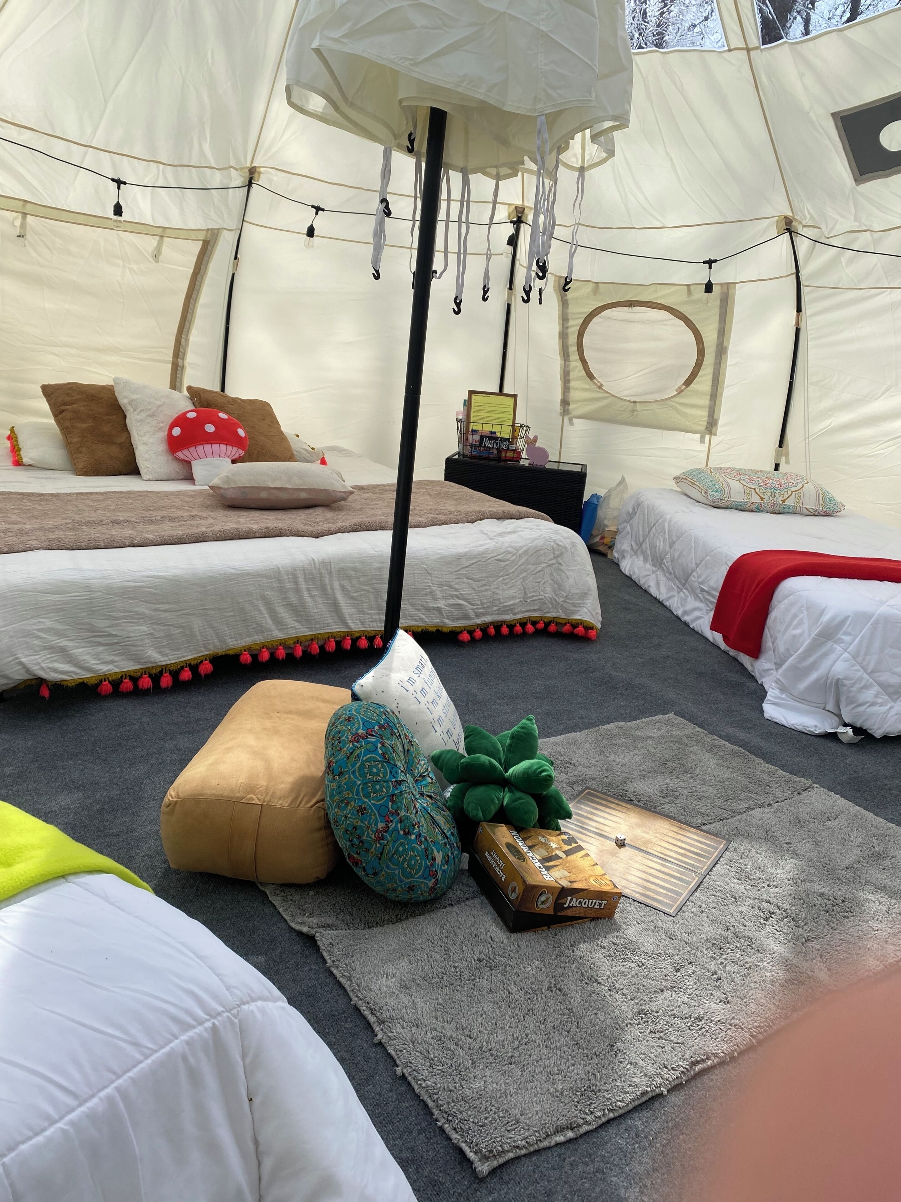 1 soverom og sengetøy