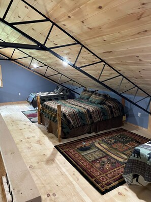 2 bedrooms, bed sheets