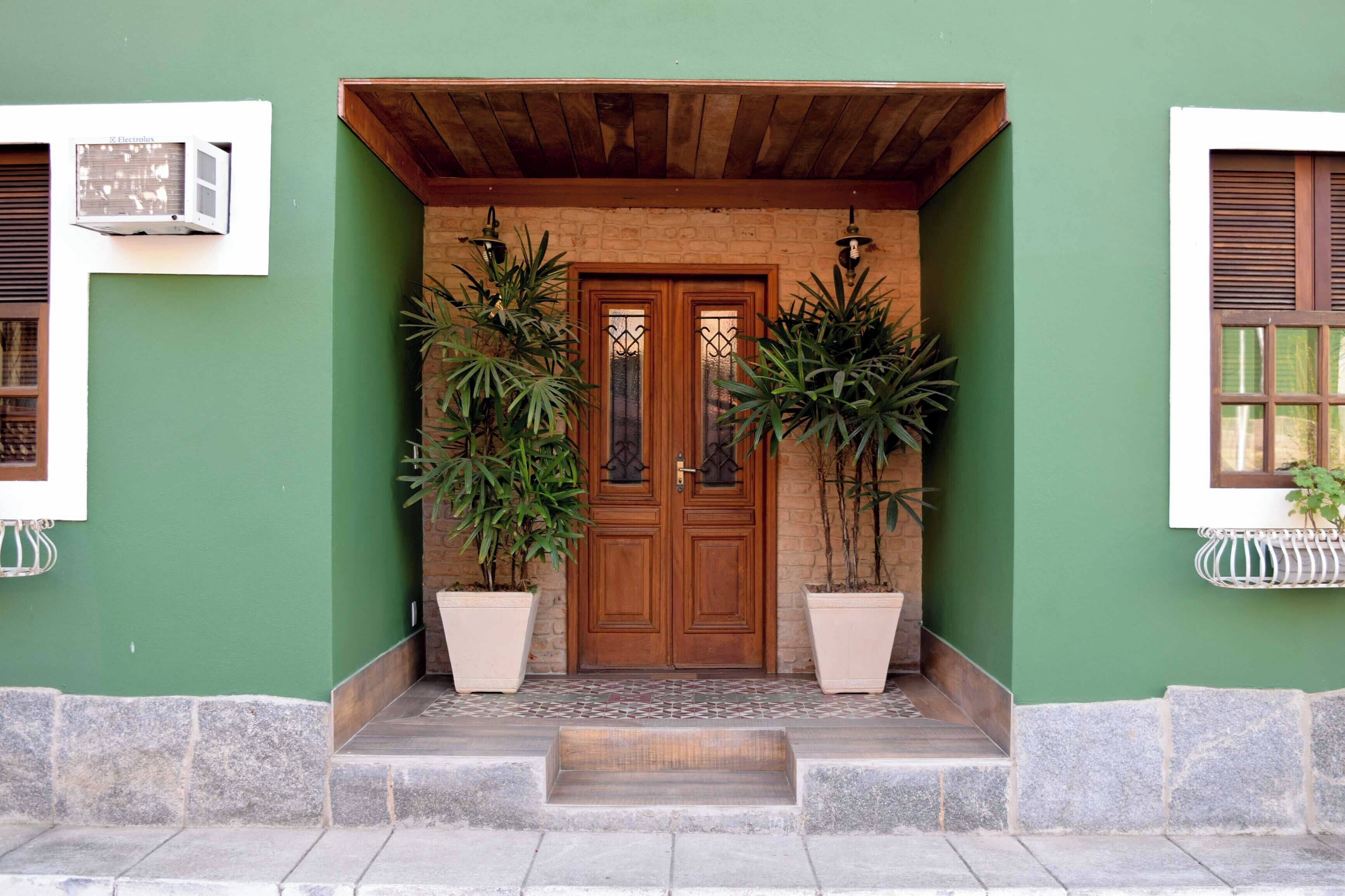 Fachada da propriedade