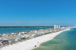 Na praia 