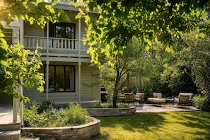 Terrace/patio - RMR: Lake Creek Cottage Home in The Aspens (Wilson)