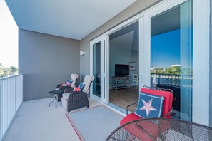 Terrace/patio - 5 Pools at this 1st Floor Condo with Beach Access at Laketown Wharf 119 (Panama City Beach)