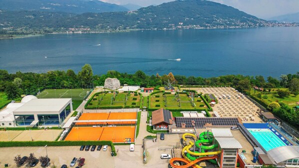 Aerial view - Holiday apartment mit Klimaanlage (Baveno)